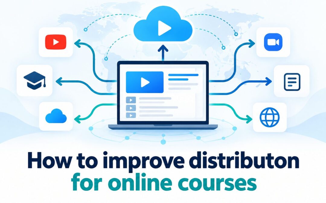 How to improve distributon for online courses